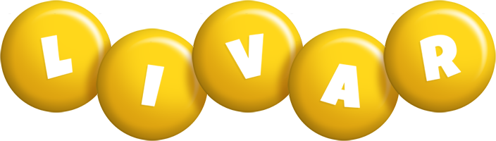 Livar candy-yellow logo