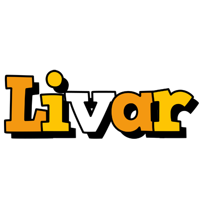 Livar cartoon logo