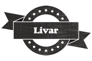 Livar grunge logo