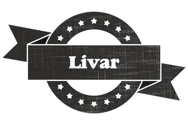 Livar grunge logo