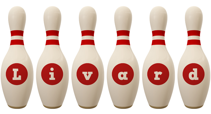 Livard bowling-pin logo