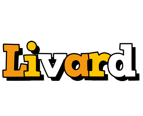 Livard cartoon logo