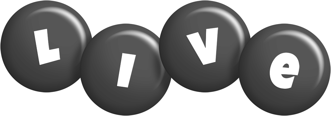 Live candy-black logo