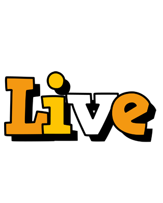Live cartoon logo