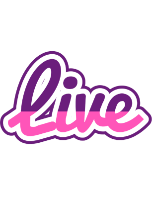 Live cheerful logo