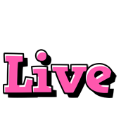 Live girlish logo