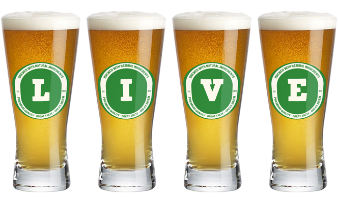 Live lager logo