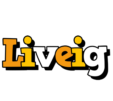 Liveig cartoon logo