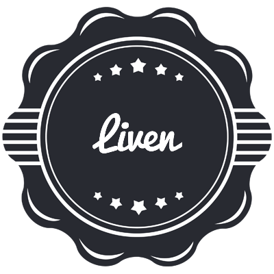 Liven badge logo