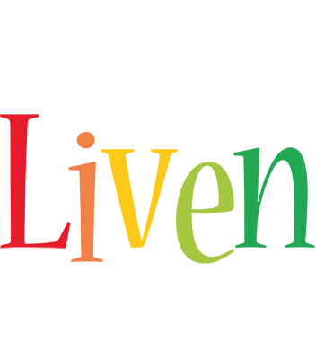 Liven birthday logo