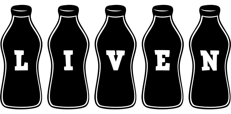Liven bottle logo