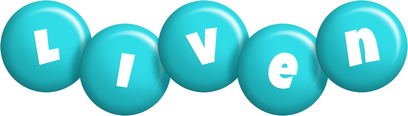Liven candy-azur logo