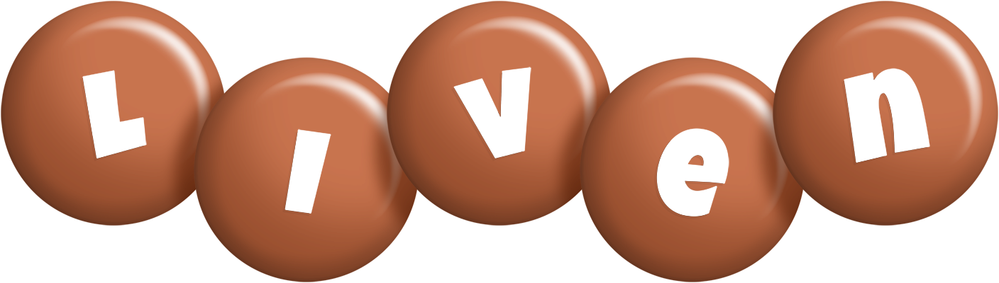 Liven candy-brown logo