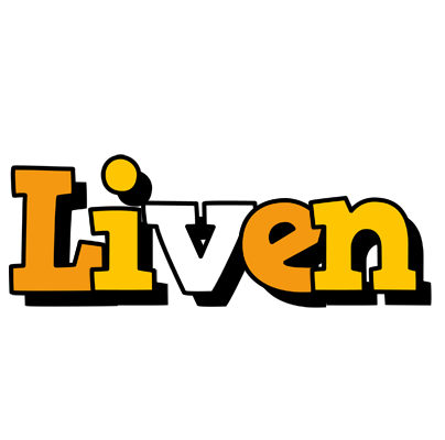Liven cartoon logo