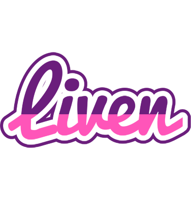 Liven cheerful logo