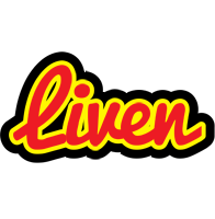 Liven fireman logo