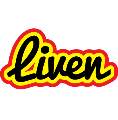 Liven flaming logo