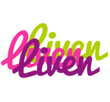 Liven flowers logo