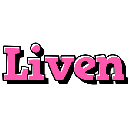 Liven girlish logo
