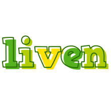 Liven juice logo