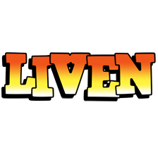 Liven sunset logo