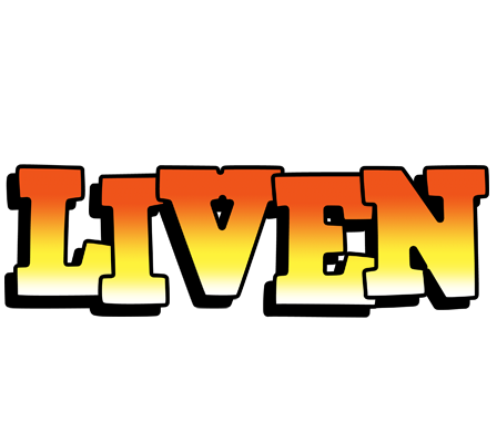 Liven sunset logo