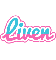 Liven woman logo