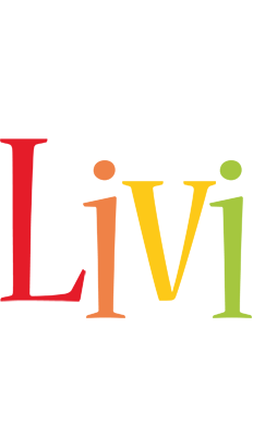 Livi birthday logo