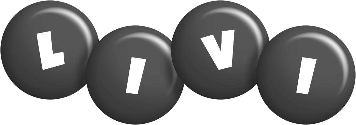 Livi candy-black logo