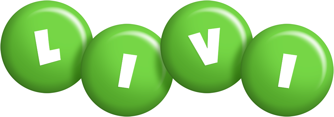 Livi candy-green logo