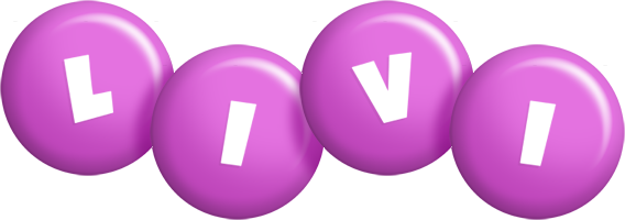 Livi candy-purple logo