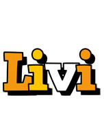Livi cartoon logo