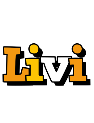 Livi cartoon logo