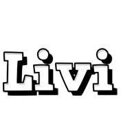 Livi snowing logo