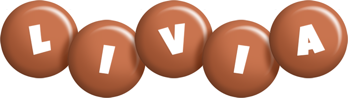 Livia candy-brown logo