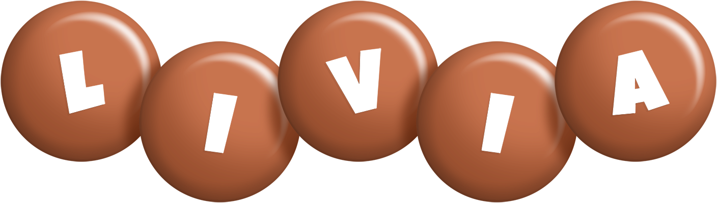 Livia candy-brown logo