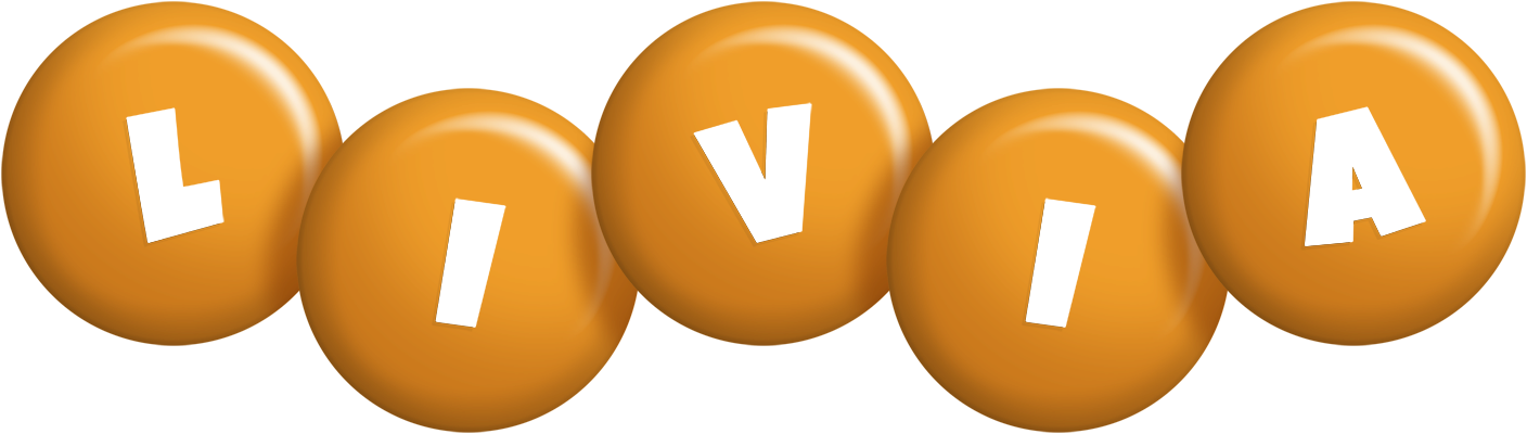 Livia candy-orange logo