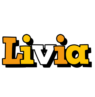 Livia cartoon logo