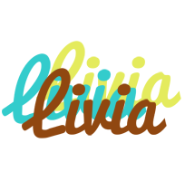 Livia cupcake logo