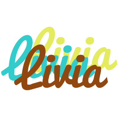 Livia cupcake logo