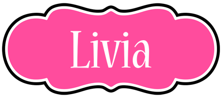 Livia invitation logo