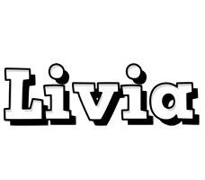 Livia snowing logo