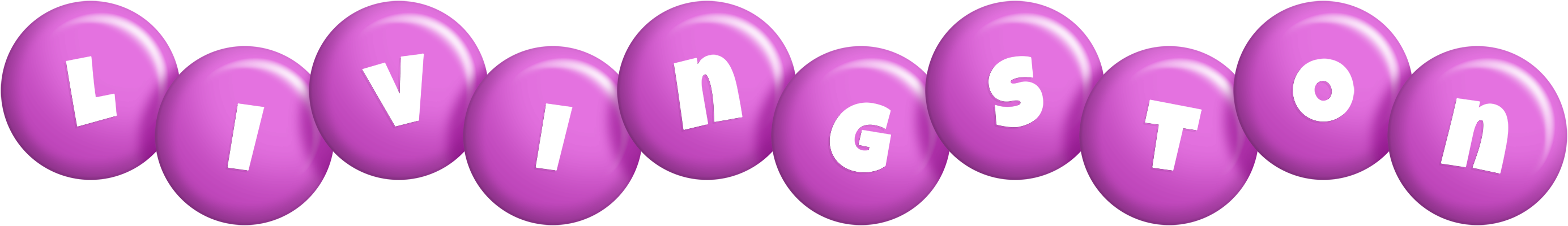 Livingston candy-purple logo