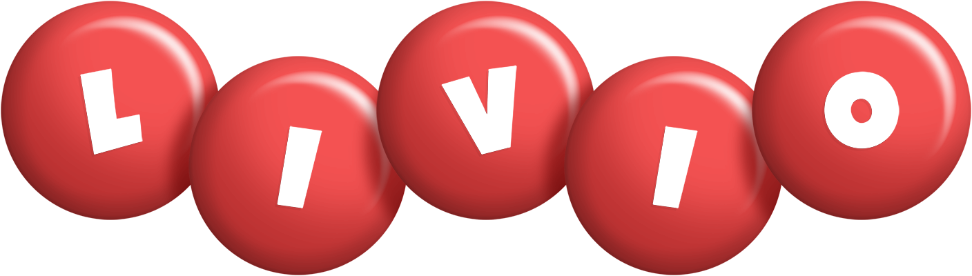Livio candy-red logo