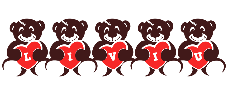 Liviu bear logo