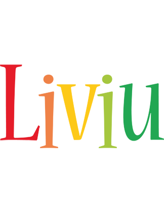 Liviu birthday logo