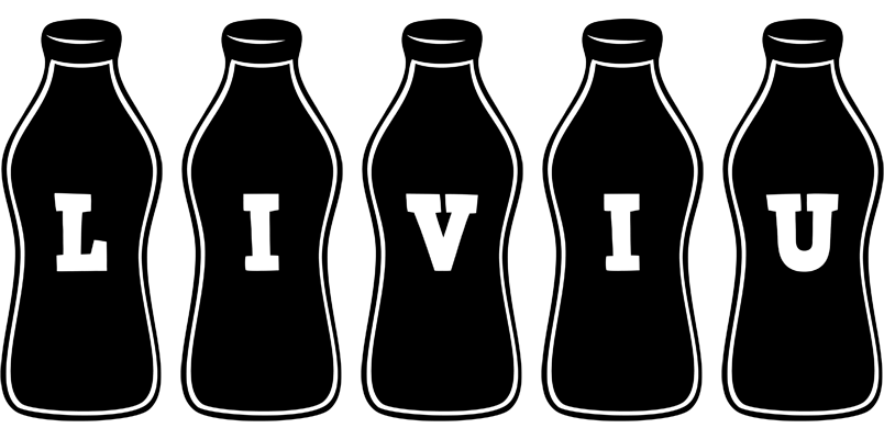Liviu bottle logo