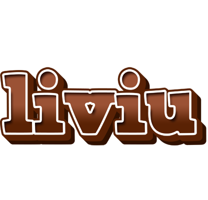 Liviu brownie logo
