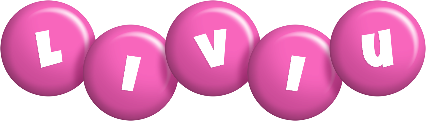 Liviu candy-pink logo