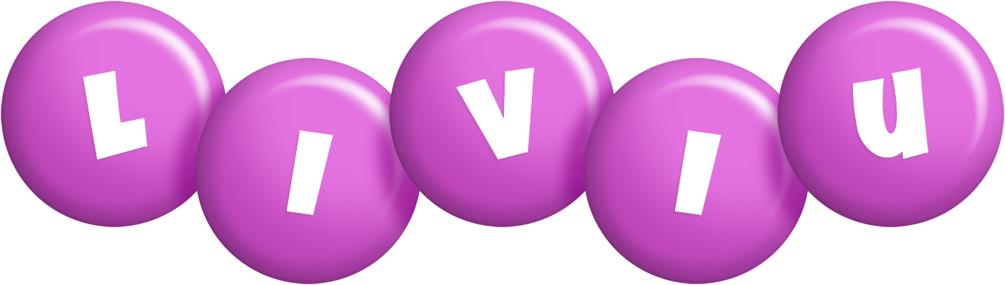 Liviu candy-purple logo